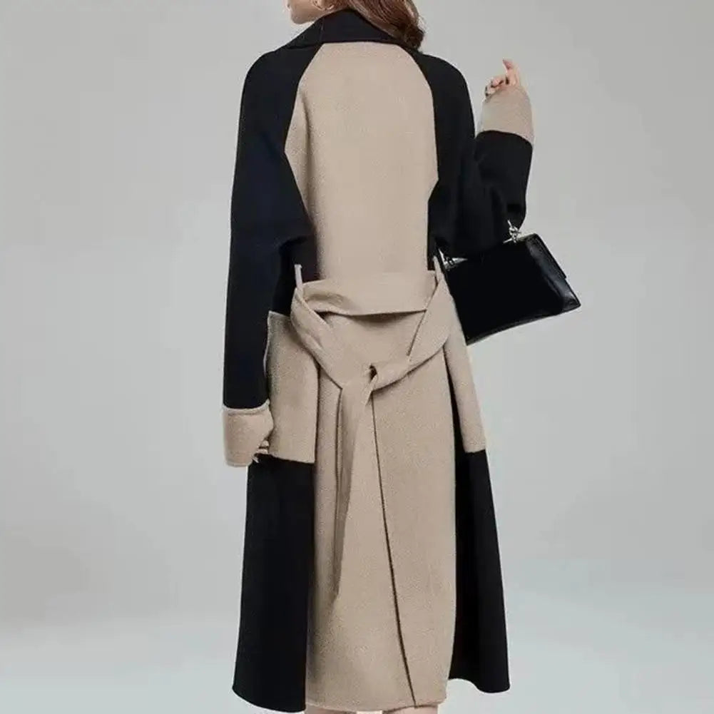 Elegant Warmth Double-Breasted Overcoat™