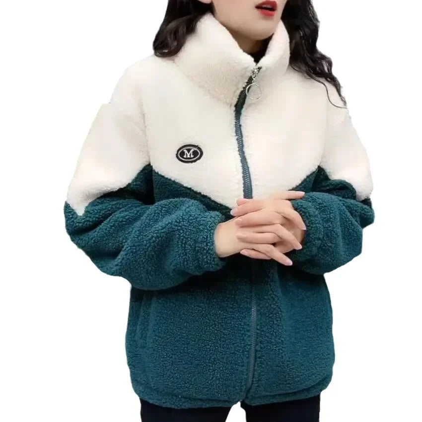 **Chic Comfort Lamb Fleece Overcoat™**